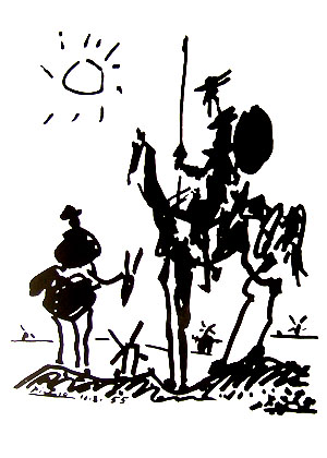 Picasso's Don Quixote